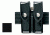 Safariland 72 Mag/Cuff Pouch, Top Flap - Plain Black, Ambidextrous 72-83-2