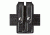 Safariland 78 Slim Double Mag Pouch, 1911 Government Style, STX Plain Black W/ Black Plastic Snap 78-53-41PBL