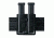 Safariland 79 Slim Open Top Double Mag Pouch, Double Stacked 9mm Mags Gl17, 22, STX Tactical Flat Dark Earth, Ambi Shroud Mount 79-83-553