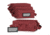 Savior Equipment Loose Sac  Soft Ammo Carrier, Sedona Red, 7.75in x 3.5in x 4in, SP-AMST-4P-RD