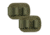 Savior Equipment Shotgun Shell Cards - 2 Rounds, OD Green, MP-TNS-12G-TWO-2P-OG