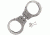 Schrade Chain Link Handcuffs,Hinged,Stainless Steel w/2 Keys SCHC3N