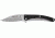 Schrade Pocket Protector Folding Knife, 2.6in, Stainless, Black, SCH222BK