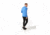 Smartwool Merino 1/4 Zip 150 Baselayer - Men's, Medium, Bright Cobalt, SW016070A28-M