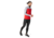 Smartwool Merino Sport 250 Long Sleeve 1/4 Zip - Mens, Light Gray Heather/Cardinal Red, Extra Large, SW019024E76-XL