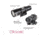 Smith &amp; Wesson Delta Force RM-10 LED Weapon Flashlight, 500 Lumens, Picatinny, 1 x CR123, Black, 110043, EDEMO1