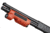 Streamlight TL Racker LED Weapon Light, CR123A, White, 1000 Lumens, Orange, 69611