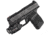 Streamlight TLR-8 G Sub For Hellcat LEDWeapon Light w/ Green Laser, CR123A Lithium, White, 500 Lumens, Black, 69439