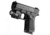Streamlight TLR-8 G Tactical Weapon Light w/Laser Sight, Rail Mounted, 500 Lumen LED, 510-520nm Green Laser, 1 x CR123A Battery, Black, 69430