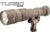 SureFire M340DFT-PRO Turbo Series 18350/123A High Candela 3-Volt Dual Fuel Scout Pro LED Weapon Light, 123A, 550 Lumens, Tan, M340DFT-TN-PRO