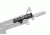 SureFire Scout LED Weapon Light, CR123A, RM45 Mount,White light and infrared, 350 Lumens, Black, M611V-BK