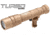 SureFire M640DFT-PRO Turbo Series 18350/123A High Candela 6-Volt Dual Fuel Scout Pro LED Weapon Light, 123A, 550 Lumens, Tan, M640DFT-TN-PRO