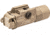 SureFire X300 Turbo Series High-Candela LED Thumb Screw Rail Mount Handgun Weapon Light, Tan, X300T-B-TN