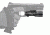 SureFire X300-B Ultra Weapon Light with T-Slot Mounting Rail, CR123A, White, 1000 Lumens, Black, X300U-B