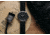 Szanto Heritage Aviator Watches, Black Dial, Black Strap, Steel, One Size, SZ 2751