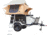 Tuff Stuff Overland Extreme Basecamp Trailer, White/Black, NSN N, TS-TRAILER-BC
