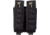 United States Tactical Mag Shotgun Pouch, Double, Black, UST-MOL03401