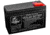 Vexilar 12 Volt/9Amp Lead-Acid Battery, Black, Regular, V-100
