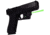 Viridian Weapon Technologies E Series Glock 17/19/34/45/47 Green Laser, Black, 912-0091