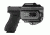 Viridian X5L Universal Full-Size Green Laser/Tactical Light,Black,178 Lumens,w/ TacLoc Holster For Glock 17/19/22/13/31/32 X5L-PACK-X1