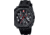 Wenger 77010 Mens PVD Black Case, Black Dial w/ Black Rubber Strap