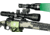 Wicked Hunting Lights A55iC LED Green Night Hunting Light Kit, Black, W2104