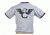 Wilson Combat Logo T-Shirt, Gray, Black Trim, Medium 580M