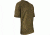 XGO Phase 1 Flame Retardant Short Sleeve Crew, Coyote Brown, 2XL 1FR58M-2XL-78