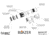 Z-Bolt Blazer LEP Weapon Light - 18350 - Cable Port &amp; Arms Mount, Black, LEP-18350-PORT-BLK-PHCF-17S