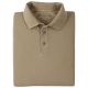 5.11 Tactical Professional Long Sleeve Polo - Men's, 2XL, Tall, Silver Tan, 42056T-160-2XL
