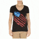 5.11 Tactical Feather Flag Tee, Black - 31004AT-019-L