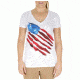 5.11 Tactical Feather Flag Tee, White - 31004AT-010-L