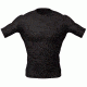 5.11 Tactical Tight Crew Short Sleeve Shirt - Men's, 2XL, Black, 40005-019-2XL