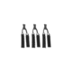 Agilite Jump Retention Tabs Set, 3 Pack, Black, 8502BLACK1SZ