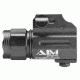 AIM Sports Inc Sub-Compact Weapon Light with QR Mount, 220 Lumens, Black FQ220SC