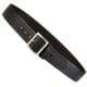 Aker Leather Model B07 1.75inch Garrison Belts, 36 in, Chrome Buckle, Basketweave, Black, B07-BW-36-CH