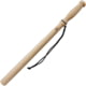 American Tomahawk MP Baton, Clear lacquered finish hard maple construction, 5.5" grooved handle, MP BATON NATURAL