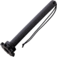 American Tomahawk Trench Baton, 14 overall, Black sculpted STN66 super tough nylon handle, ATC TRENCH BLACK