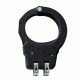 ASP Hinge Handcuffs Aluminum Black 3 Pawl Green, European 66113