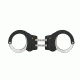 ASP Hinge Ultra Cuffs Steel - Black, 1 Pawl Yellow - Tactical, Black, 56119