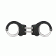 ASP Hinge Ultra Cuffs Steel - Black, 3 Pawl Green - European, Black, 66119