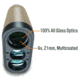 Astra Optix OTX-2400A 6x21 Rangefinder with Applied Ballistics, Black/Tan, OTX-2400A