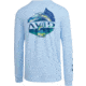 AVID Sportswear Slammed Long Sleeve T-Shirt - Mens, Heather Sky, Medium, MT12419HSKMD