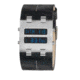 Axcent 2010 Men's Watch, Black Strap, Indiglow Face, Indiglow Digits X60401-207