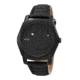 Axcent Turbine Watch, Black Strap, Black Face, White Hands X25001-137