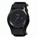 Axcent Lifetime Watch, Black Strap, Black Face, Purple Markers X45711-037