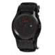 Axcent Lifetime Watch, Black Strap, Black Face, Red Markers X45711-837