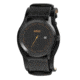 Axcent Lifetime Watch, Black Strap, Black Face, Orange Markers X45711-937