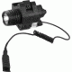 Barska Laser LED Weapon Flashlight, CR123A, Red, 200 Lumens, Black, AU12714