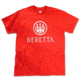 Beretta Logo T-Shirt, Red, Medium TSA170850301M